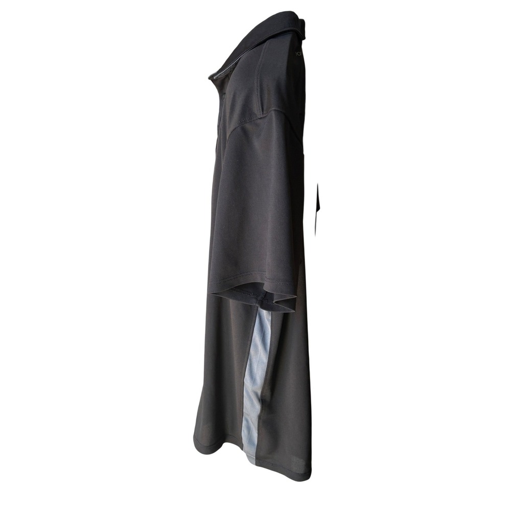 Vortex Men's Polo Shirt, Black & Gray, XL, Performance, Athleisure, Quality - Picture 3 of 7